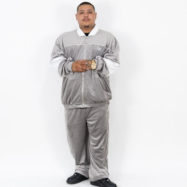 FB County Mens Velour Tracksuit Cheap