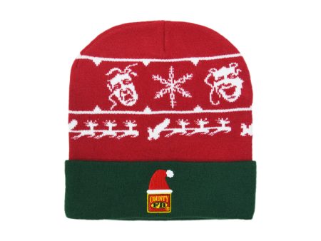 FB County Christmas Beanie Online now