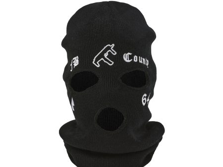 FB County Gangster Balaclava Ski Mask Discount