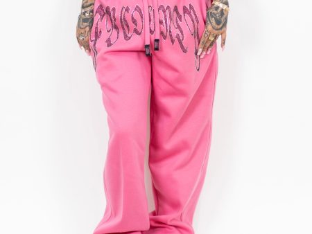 FB County Baggy Rhinestone Sweatpants Sale