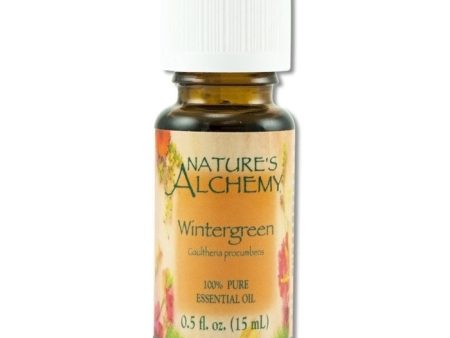 Pure Essential Oil Wintergreen, 0.5 oz, Nature s Alchemy For Discount