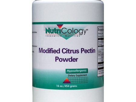 Modified Citrus Pectin Powder, 16 oz, NutriCology Discount