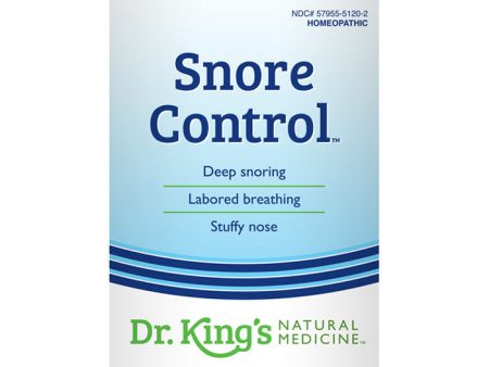 Snore Control, 2 oz, Dr. King s by King Bio Fashion