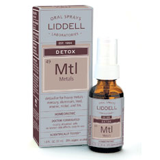 Liddell Detox Metals Homeopathic Spray, 1 oz For Discount