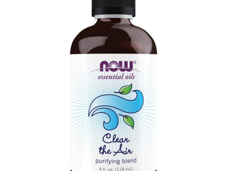 Clear the Air Purifying Oil Blend, 4 oz, NOW Foods For Cheap