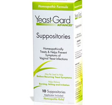 Yeast Gard Advanced Vaginal Suppositories, 10 Count, Lake Consumer Products Online