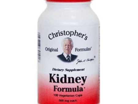 Kidney Formula Capsule, 100 Vegicaps, Christopher s Original Formulas Hot on Sale