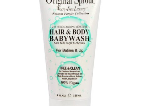 Hair & Body Baby Wash, 4 oz, Original Sprout Online now