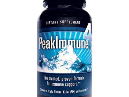 Peak Immune 4, PeakImmune Formula, 50 Vegetarian Capsules, Daiwa Health Development Online Sale