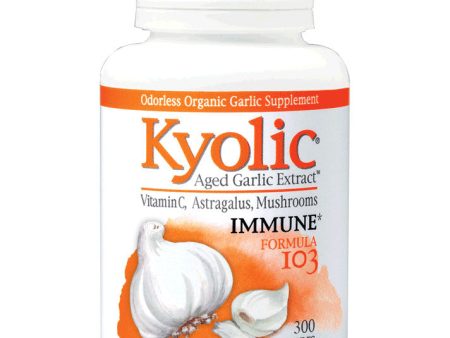 Kyolic Immune Formula 103, Value Size, 300 Capsules, Wakunaga Online Hot Sale