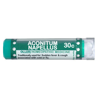 Aconitum Napellus 30c, 80 Pellets, Ollois Homeopathic Discount