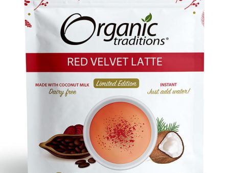 Organic Limited Edition Red Velvet Latte, 5.3 oz (150 g), Organic Traditions For Sale