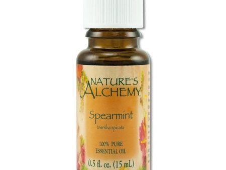 Pure Essential Oil Spearmint, 0.5 oz, Nature s Alchemy For Cheap