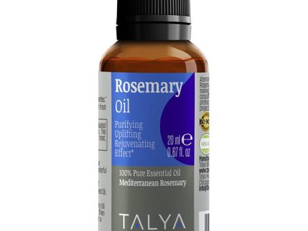 Rosemary Oil, Pure Essential Oil, 0.67 oz, Talya Herbal For Sale