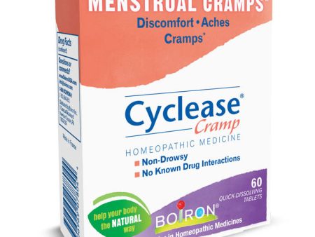 Cyclease Cramp, Menstrual Cramp Relief 60 tabs from Boiron For Discount