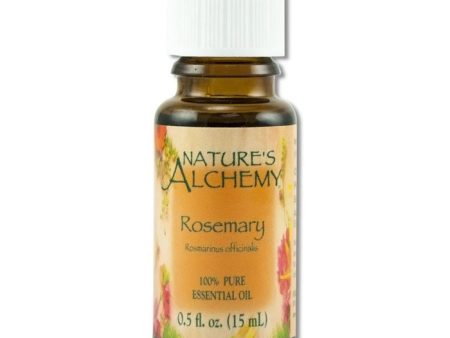 Pure Essential Oil Rosemary, 0.5 oz, Nature s Alchemy Sale