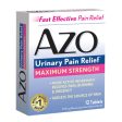 AZO Urinary Pain Relief Maximum Strength, 12 Tablets, i-Health, Inc. Discount