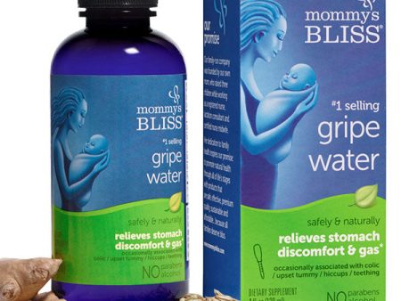 Gripe Water Original Flavor, All Natural, 4 oz, Mommy s Bliss on Sale