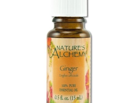 Pure Essential Oil Ginger, 0.5 oz, Nature s Alchemy For Cheap