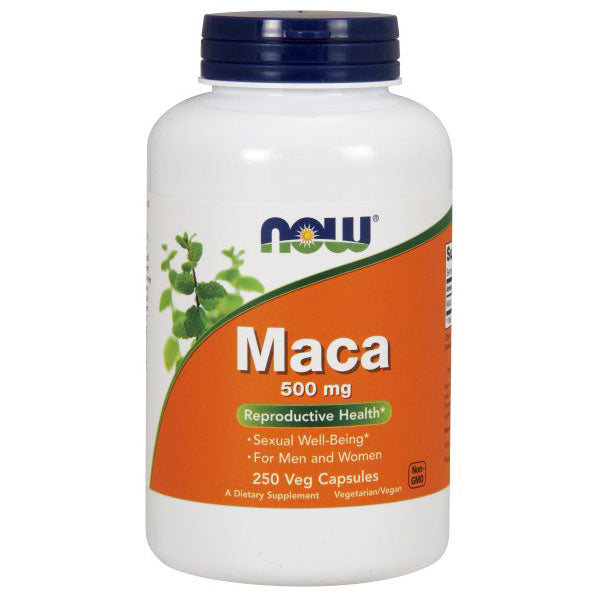 Maca 500 mg, Value Size, 250 Capsules, NOW Foods Cheap