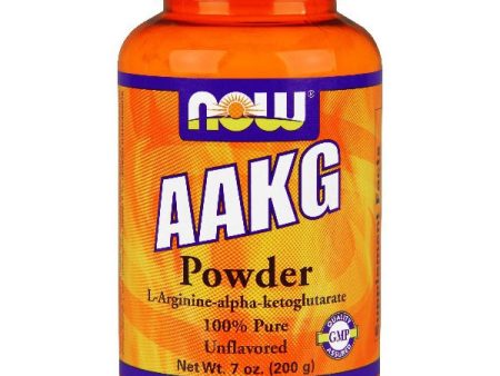 AAKG Powder (L-Arginine-alpha-ketoglutarate) 7 oz, NOW Foods Discount