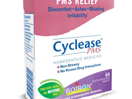 Cyclease PMS, PMS Symptoms Relief 60 tabs from Boiron Discount