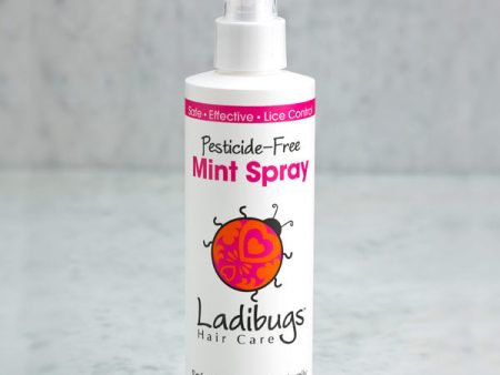 Lice Prevention Mint Spray, 4 oz, Ladibugs Haircare Cheap