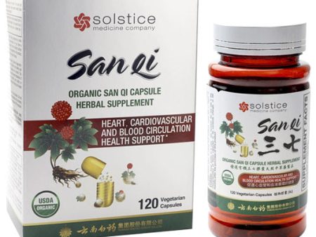 Yunnan Baiyao Organic San Qi Capsule, 120 Capsules, Solstice For Cheap