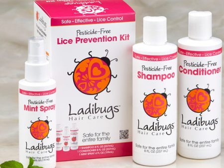 Lice Prevention Kit, 3 pc, Ladibugs Haircare For Cheap