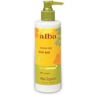 Hawaiian Coconut Milk Facial Wash 8 oz from Alba Botanica on Sale