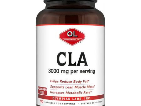 CLA (Conjugated Linoleic Acid), 90 Softgels, Olympian Labs Hot on Sale