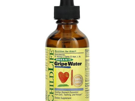 ChildLife Organic Gripe Water, For Babies & Infants, 2 oz on Sale