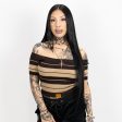 FB County Charlie Brown  Off The Shoulder  Crop Top Hot on Sale