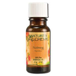 Pure Essential Oil Nutmeg, 0.5 oz, Nature s Alchemy Sale