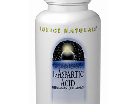 L-Aspartic Acid Powder 100gm from Source Naturals Online Sale