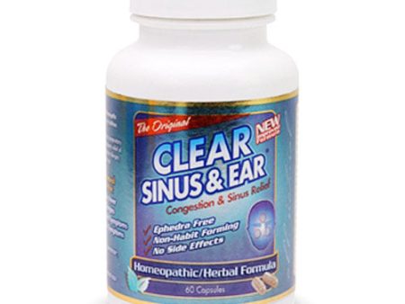 Clear Sinus & Ear, 60 Capsules, Clear Products Online now