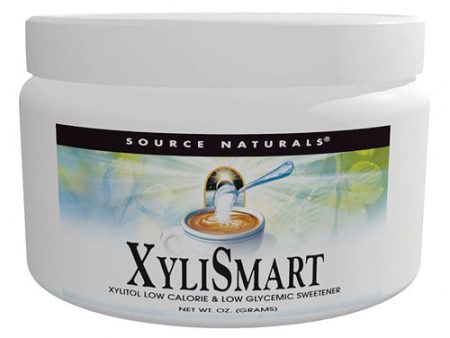 XyliSmart Powder Xylitol Sweetener, 8 oz, Source Naturals Supply