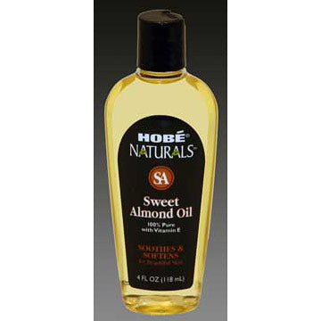 Hobe Naturals Sweet Almond Oil, 4 oz, Hobe Labs Fashion