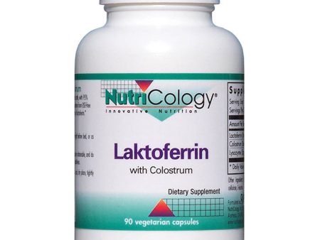 Laktoferrin with Colostrum 90 caps from NutriCology For Cheap