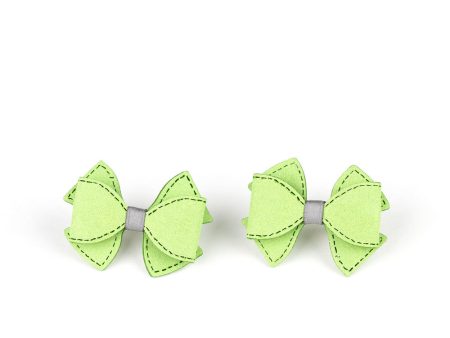 Boots And Bows Green Starlet Shimmer Hair Clip Supply