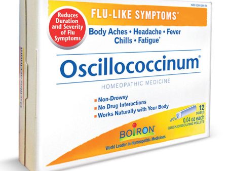 Oscillococcinum, Flu Like Symptoms, 12 Doses, Boiron For Cheap