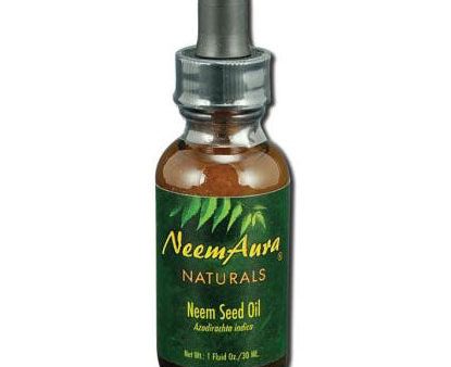 Neem Seed Topical Oil, 1 oz, Neem Aura Hot on Sale