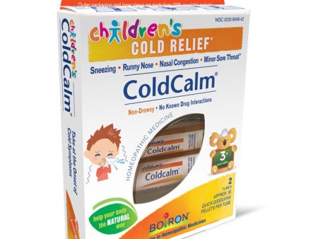 Children s ColdCalm, For Ages 3+ (Cold Calm), Approx 80 Pellets x 2 Tubes, Boiron Sale