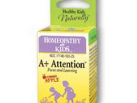 A+ Attention, Focus & Learning (A Plus Attention), 125 Chewable Tablets, Herbs For Kids Online now