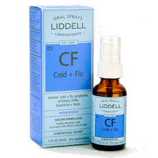 Liddell Cold + Flu Homeopathic Spray, 1 oz Hot on Sale