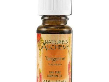 Pure Essential Oil Tangerine, 0.5 oz, Nature s Alchemy For Sale