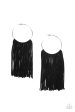 Flauntable Fringe - Black Sale