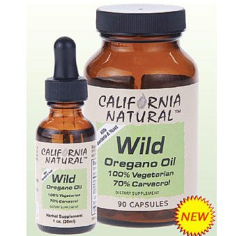 Wild Oregano Oil, 90 Capsules, California Natural Cheap