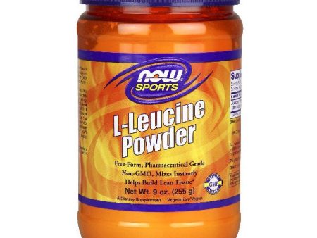 L-Leucine Powder, 9 oz, NOW Foods For Sale