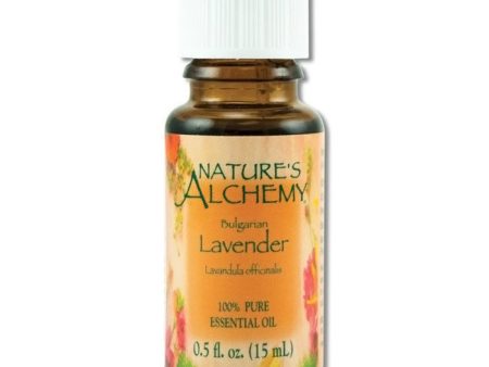 Pure Essential Oil Lavender Bulgarian, 0.5 oz, Nature s Alchemy Online